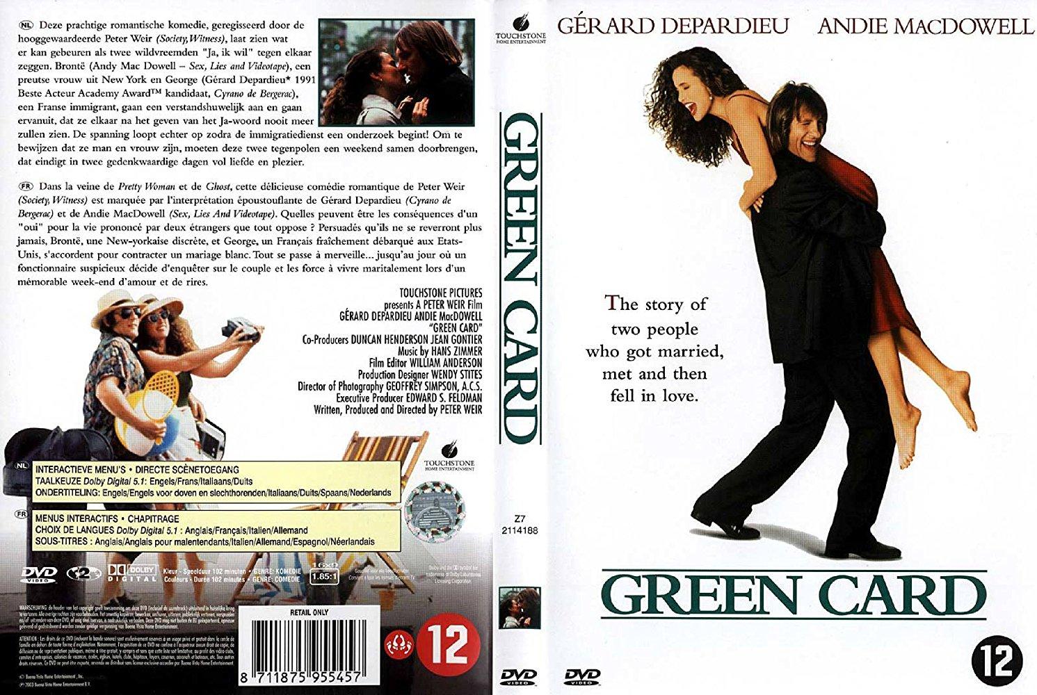 مشاهدة فيلم Green Card 1990 مترجم HD اون لاين