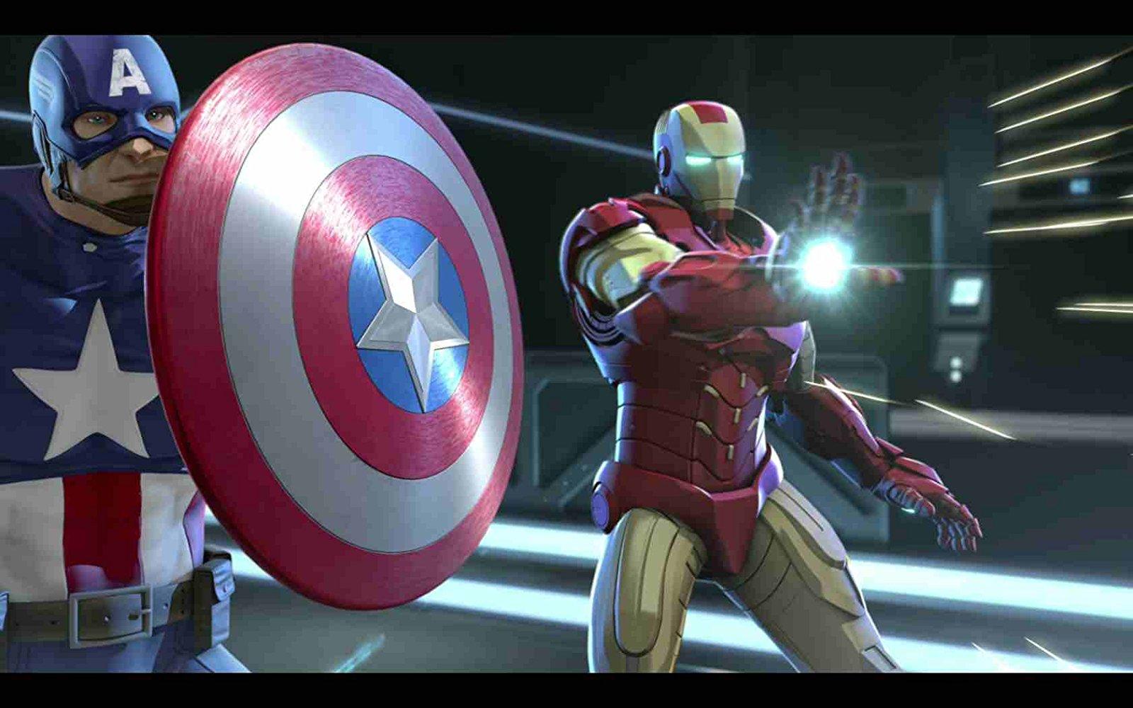 مشاهدة فيلم Iron Man And Captain America: Heroes United 2014 مترجم HD اون لاين