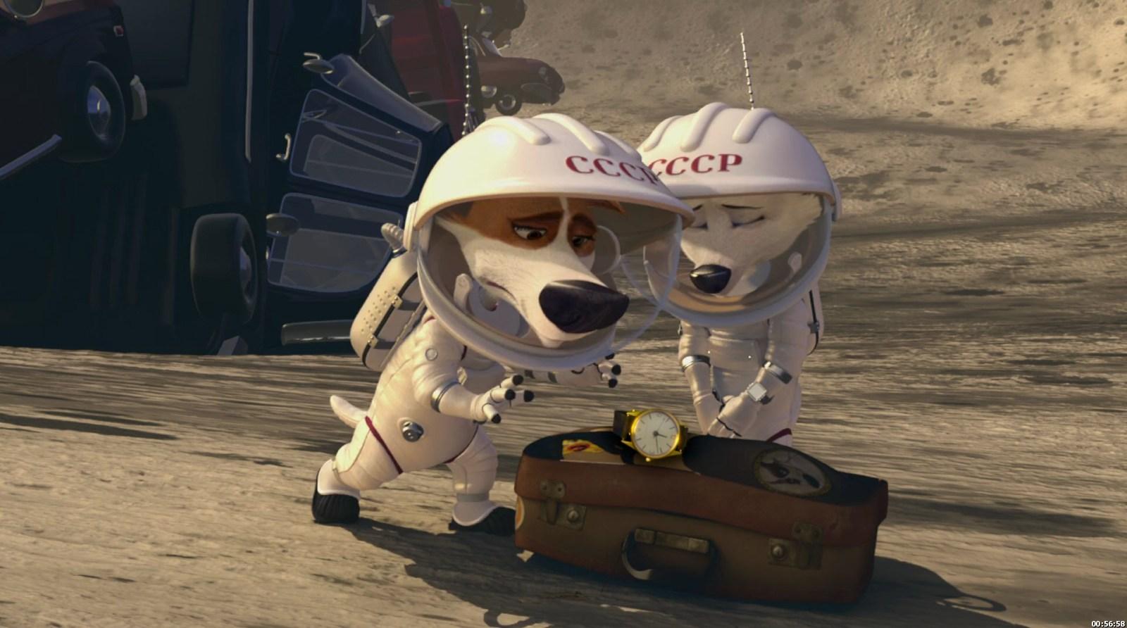 مشاهدة فيلم Space Dogs: Adventure to the Moon 2016 مترجم HD اون لاين