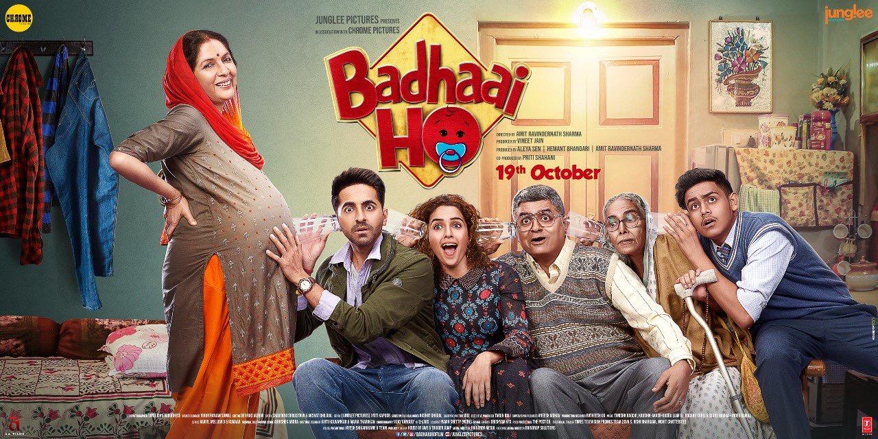 مشاهدة فيلم Badhaai Ho (2018) مترجم HD اون لاين